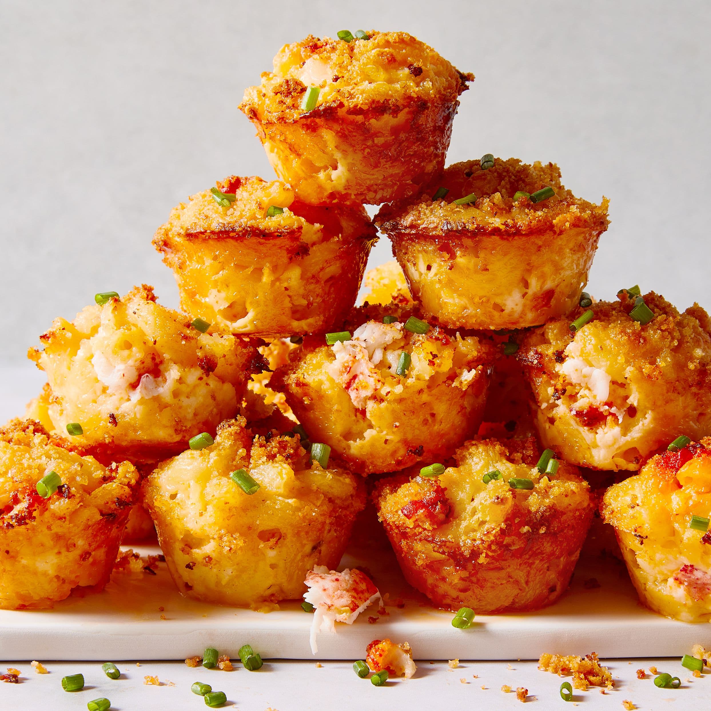 Lobster Mac & Cheese Bites