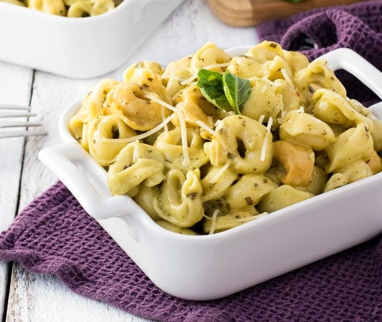 Tortellini Pesto Alfredo